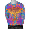 Gold Elephant Indian Men Crewneck Sweatshirt