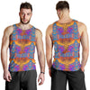 Gold Elephant Indian Men Tank Top