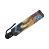 Gold Elephant Lotus Automatic Foldable Umbrella