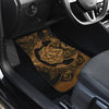 Gold Eye Sun Moon Mandala Car Floor Mats