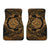 Gold Eye Sun Moon Mandala Car Floor Mats