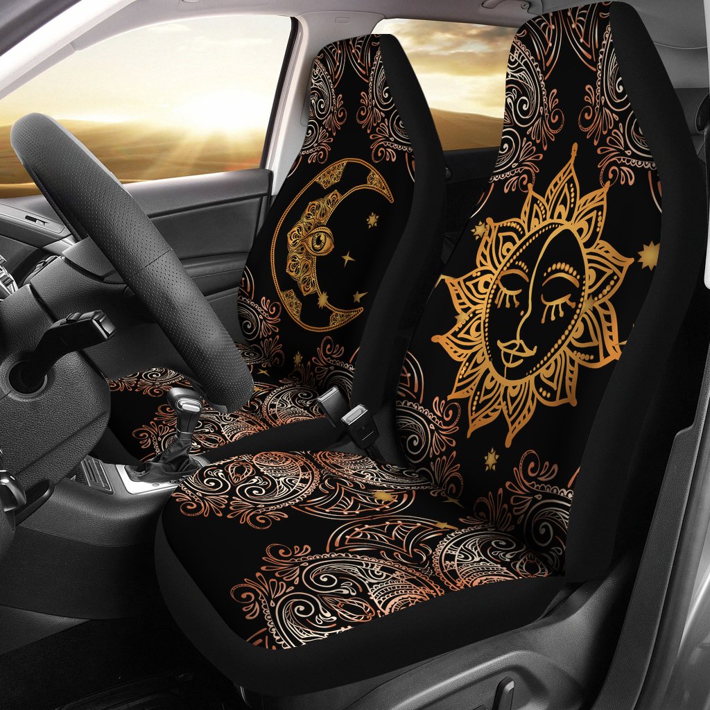 Sun and Moon Car Seat Covers