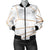 Gold Geometric Line Marble Women Casual Bomber Jacket