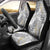 Gold Glitter Tropical Palm Leaves Universal Fit Car Seat Covers