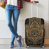 Gold Hansa Hand Mandala Luggage Cover Protector