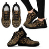 Gold Hansa Hand Mandala Women Sneakers