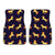 Gold Horse Pattern Car Floor Mats