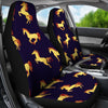 Gold Horse Pattern Universal Fit Car Seat Covers