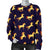 Gold Horse Pattern Women Crewneck Sweatshirt