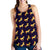 Gold Horse Pattern Women Racerback Tank Top