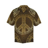 Gold Mandala Peace Men Hawaiian Shirt