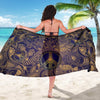 Gold Mandala Peace Beach Sarong Pareo Wrap