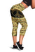 Gold Mandala Peace Women Capris