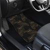 Gold Owl Pattern Car Floor Mats