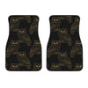 Gold Owl Pattern Car Floor Mats