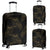 Gold Owl Pattern Luggage Cover Protector