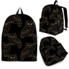 Gold Owl Pattern Premium Backpack