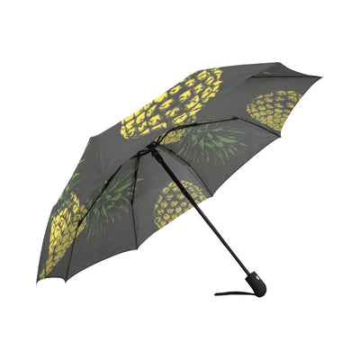Gold Pineapple Automatic Foldable Umbrella