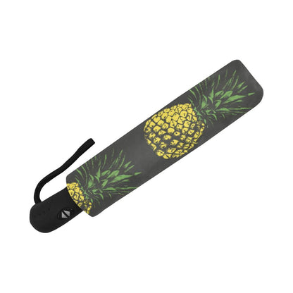 Gold Pineapple Automatic Foldable Umbrella
