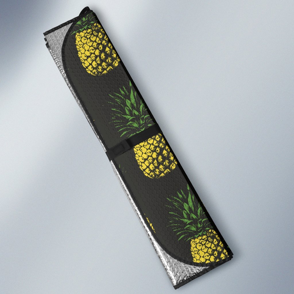 Gold Pineapple Car Sun Shade-JorJune