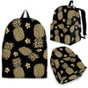 Gold Pineapple Hibiscus Premium Backpack