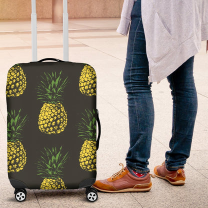 Gold Pineapple Luggage Protective Cover