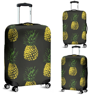 Gold Pineapple Luggage Protective Cover