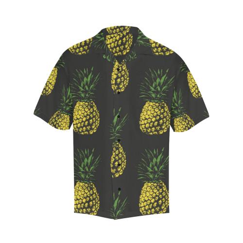 Gold Pineapple Men Hawaiian Shirt