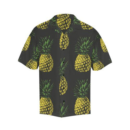 Gold Pineapple Men Hawaiian Shirt