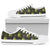 Gold Pineapple Men Low Top Shoes