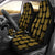 Gold Pineapple Pattern Print Design PP011 Universal Fit Car Seat Covers-JorJune