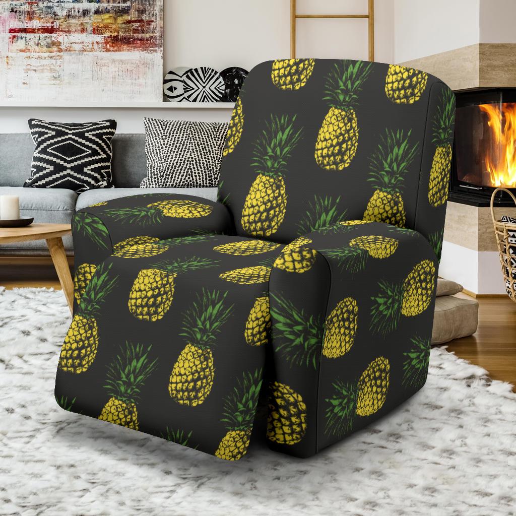 Gold Pineapple Recliner Slipcover-JORJUNE.COM