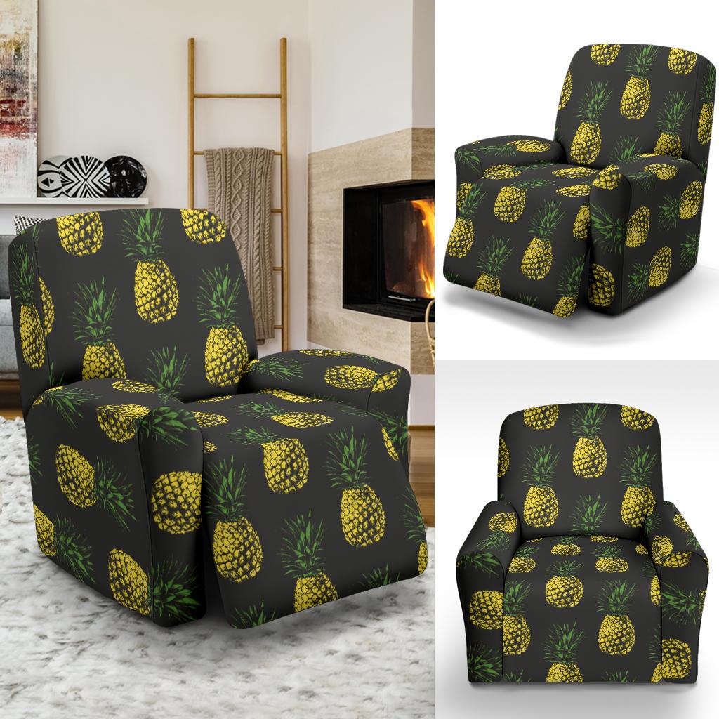 Gold Pineapple Recliner Slipcover-JORJUNE.COM
