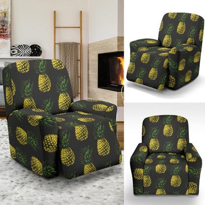 Gold Pineapple Recliner Slipcover-JORJUNE.COM