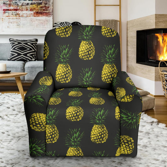 Gold Pineapple Recliner Slipcover-JORJUNE.COM