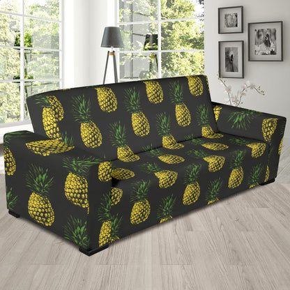 Gold Pineapple Sofa Slipcover-JORJUNE.COM