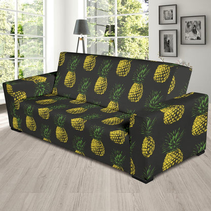 Gold Pineapple Sofa Slipcover-JORJUNE.COM