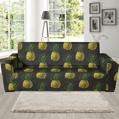 Gold Pineapple Sofa Slipcover-JORJUNE.COM
