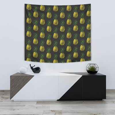 Gold Pineapple Tapestry