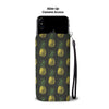 Gold Pineapple Wallet Phone Case