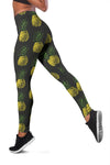 Gold Pineapple Women Leggings