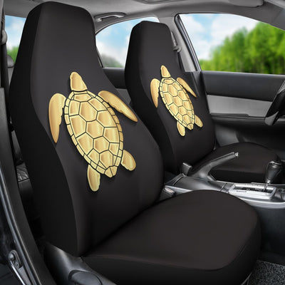 Gold Sea Turtle Universal Fit Car Seat Covers