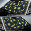 Gold Sun Moon Face Car Sun Shade-JorJune