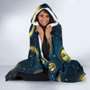 Gold Sun Moon Face Hooded Blanket-JORJUNE.COM