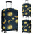 Gold Sun Moon Face Luggage Cover Protector