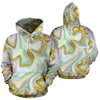 Gold Sweet Marble All Over Print Hoodie