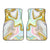 Gold Sweet Marble Car Floor Mats