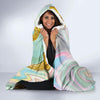 Gold Sweet Marble Hooded Blanket-JORJUNE.COM