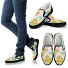 Gold Sweet Marble Men Slip On Shoes