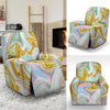 Gold Sweet Marble Recliner Slipcover-JORJUNE.COM